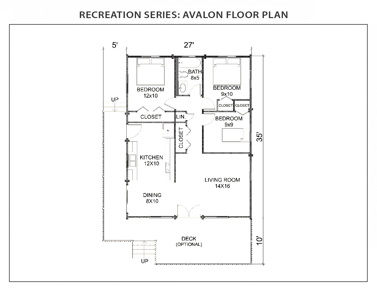 Avalon Floor Plan Recreation Series IHC